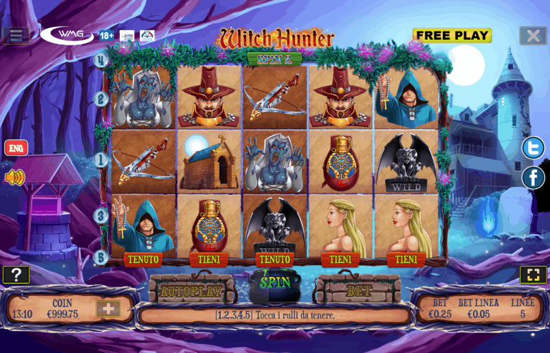screenshot slot machine witch hunter